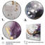 Circlar Design Solid Marble Art II - impression abstraite sur toile marbrée-865985298-865985299