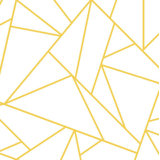 Origami Geometric Vinyl Wallpaper Roll by Jamie Graney