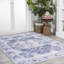 Tapis bleu marine / crème Alanya-1495560145