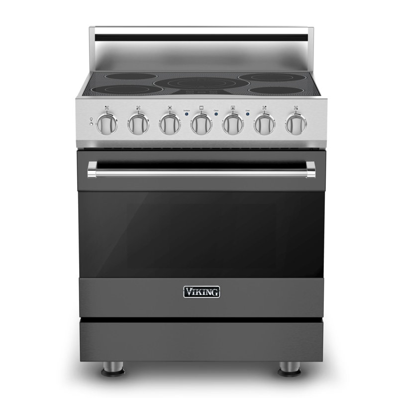 3 Series 30" Self-Cleaning Electric Range, Damascus Gray