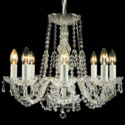 Weatherford 8 - Light Candle Style Chandelier