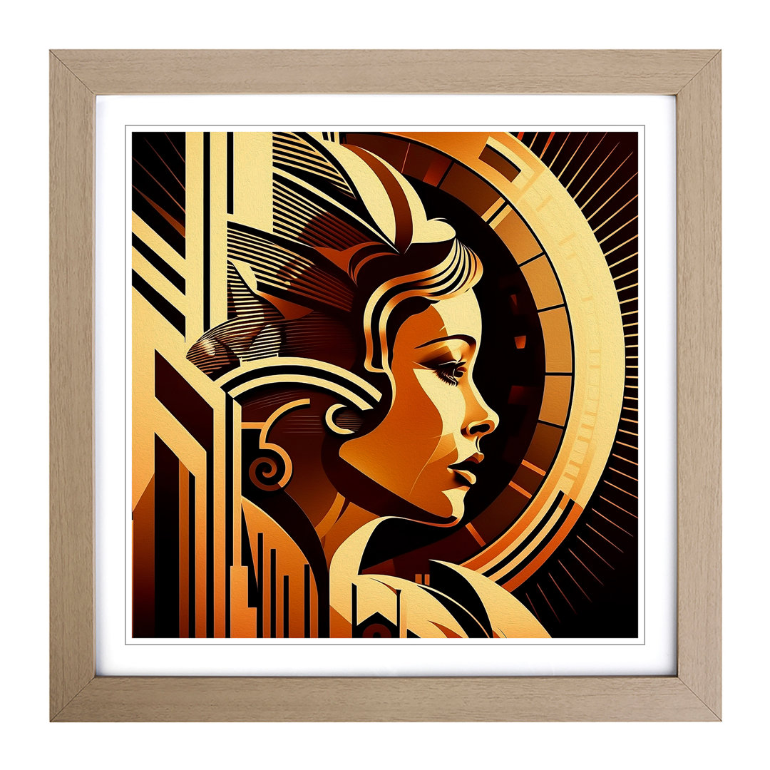 Single Picture Frame Print on Wood