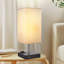 Lampe de table 13,97 "grise / noire