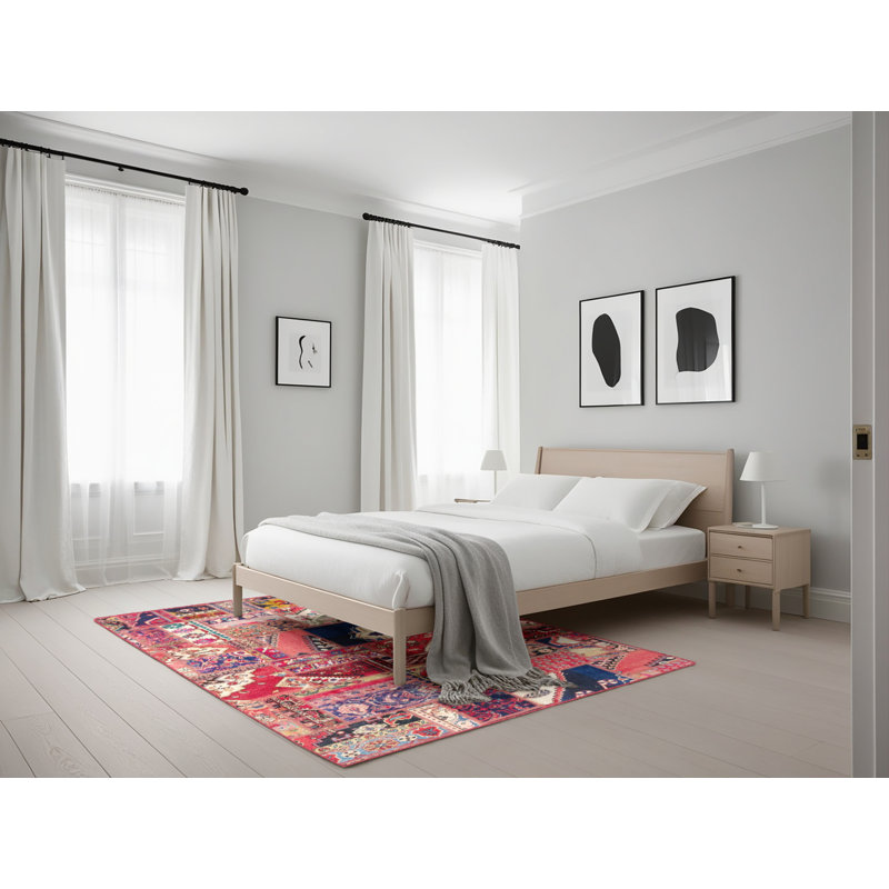 Abstract Indoor Rug, Rectangle 5' x 7'