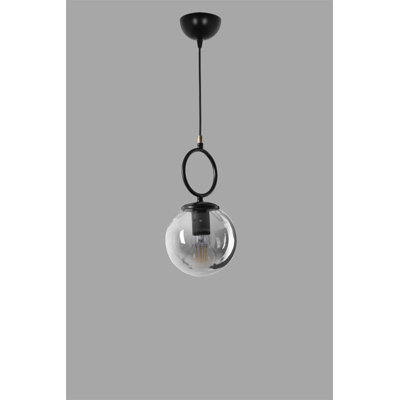 Luminaire suspendu simple à 1 lumière Cryal
