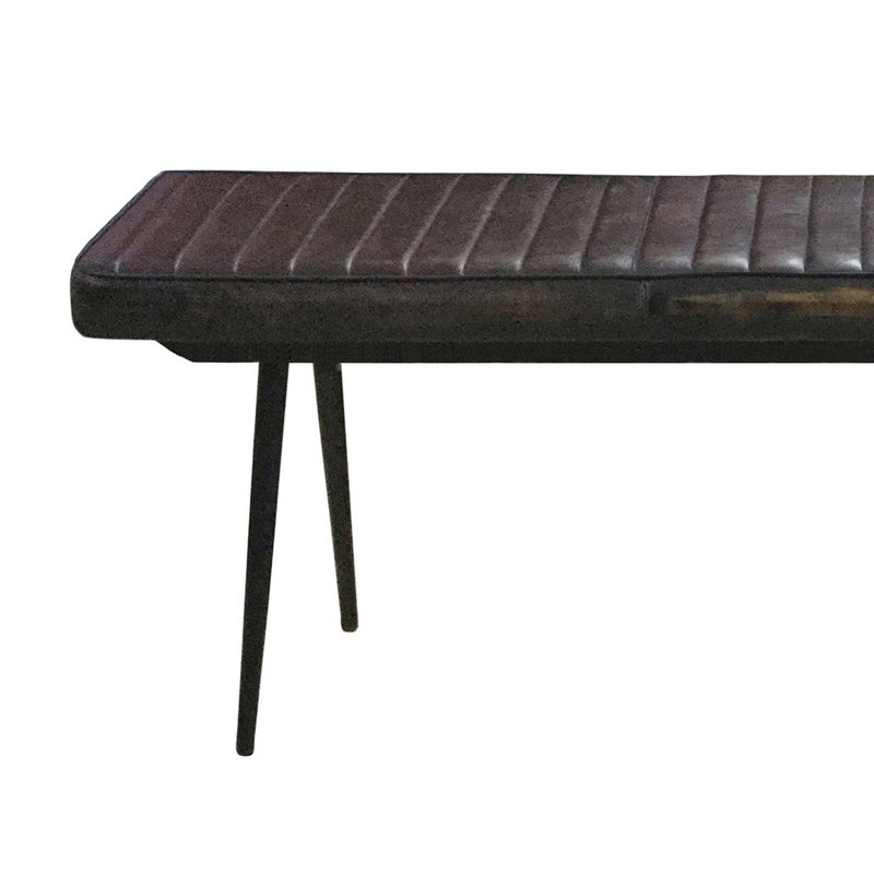Banc en simili cuir Mia
