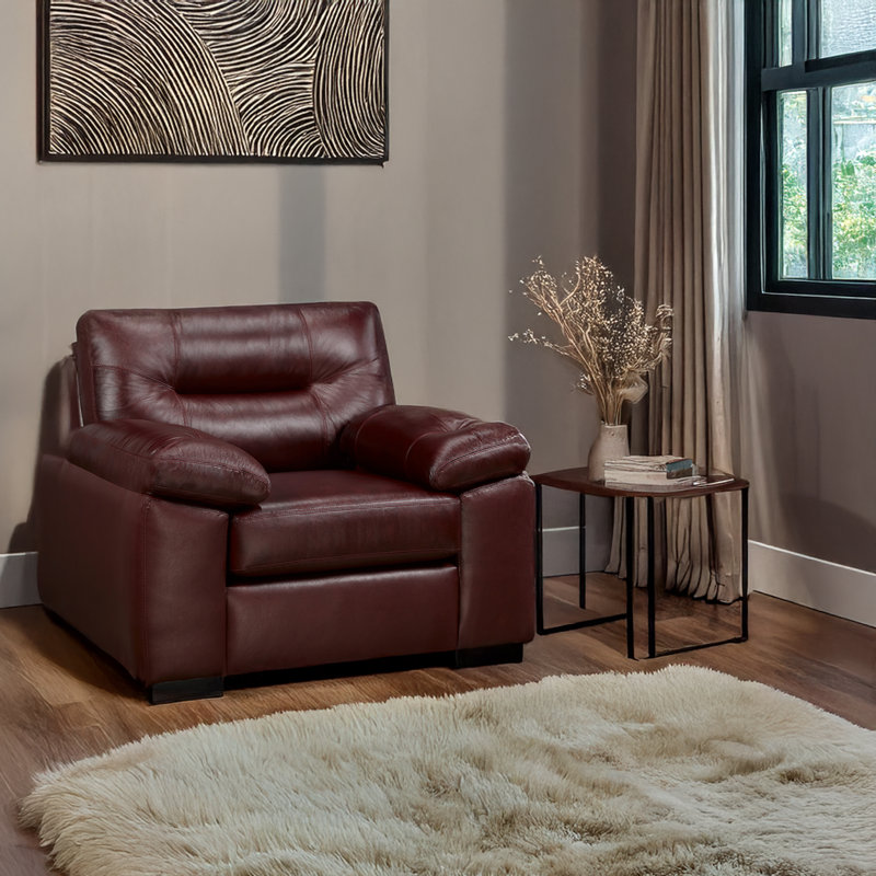 Chaise en cuir Linhay, Bourgogne