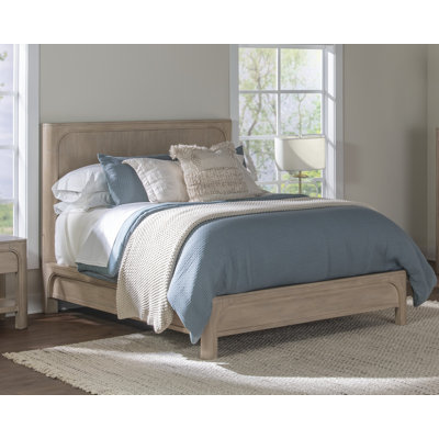 Hargo 55-Inch Queen Panel Bed Weathered Mango