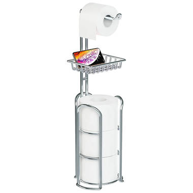 Bath Bliss Chrome Venice Shower Caddy