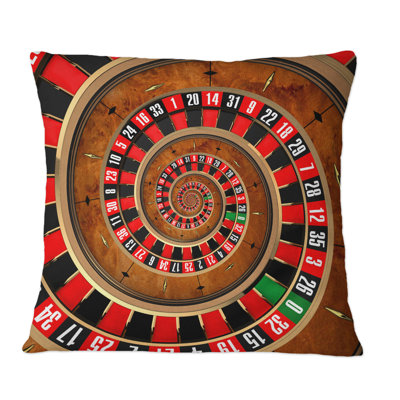Coussin Spiral Roulette - Modern