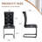 UrbanElegance Modern Minimalist Dining Chair Set with C-Shaped Cantilever Frame and Crocodile Faux Leather Upholstery-1314459477-1314459474