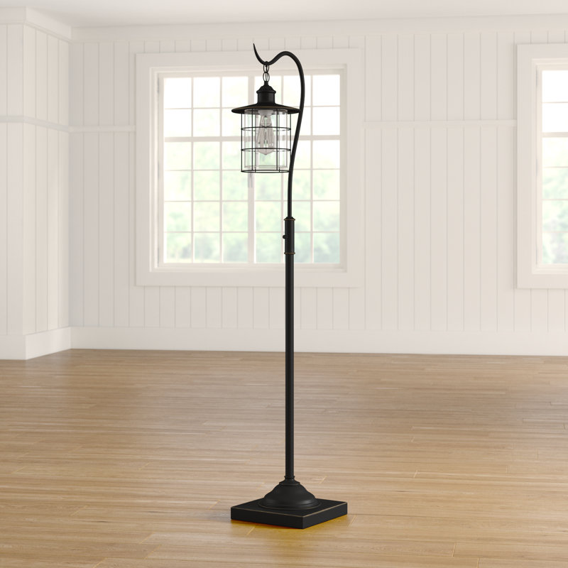 Lampe sur pied arquée 60 po Hampson