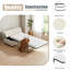 Lit simple escamotable avec repose-pieds et lit d'invité convertible avec matelas-1205494996