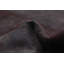 Tapis gris anthracite noué à la main de couleur unique 2 pi 9 po x 9 pi 7 po
