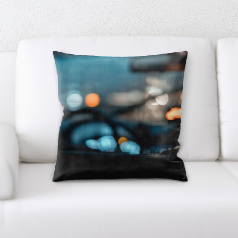Microsuede Throw Pillow