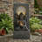 Paleczny 28" H Buddha Freestanding Resin Waterfall Fountain With LED Illumination