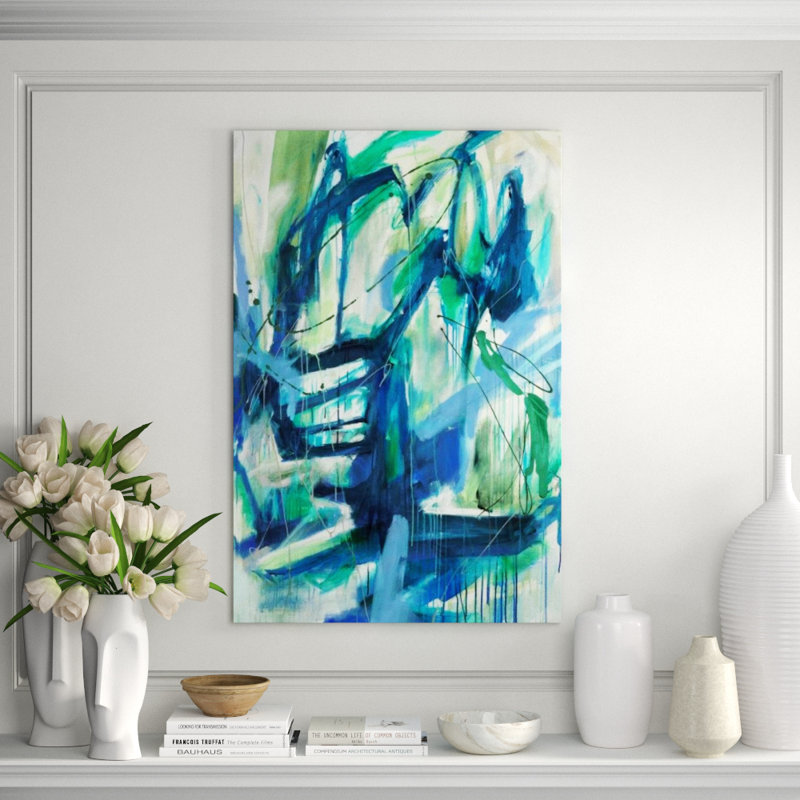 Terain Print by Sara Brown, Outdoor, 45" H x 30" W x 1.5" D