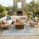 Gower Bohemian Floral Indoor/Outdoor Performance Area Rug