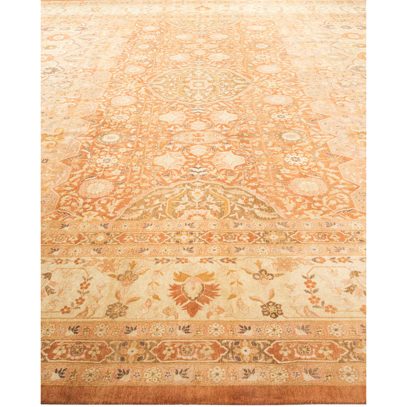 Classic One-of-a-Kind 12' 1" x 17' 5" Hand Knotted Area Rug