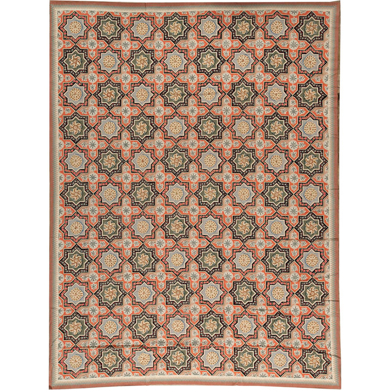 Wool Geometric Area Rug