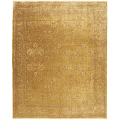 Williston Forge Kammie Gold Vintage Indoor Rug