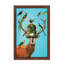 Deer With Birds by Coco De Paris - Print on Canvas-56744507-42159728
