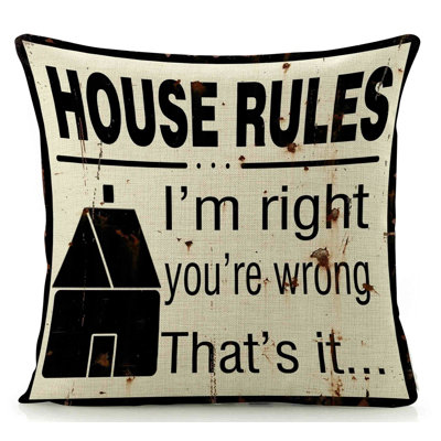  Coussin intérieur / extérieur en lin House Rules