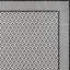 Monroe 8x8 Geometric Corner Polished Black Jade and Marble Mosaic Tile