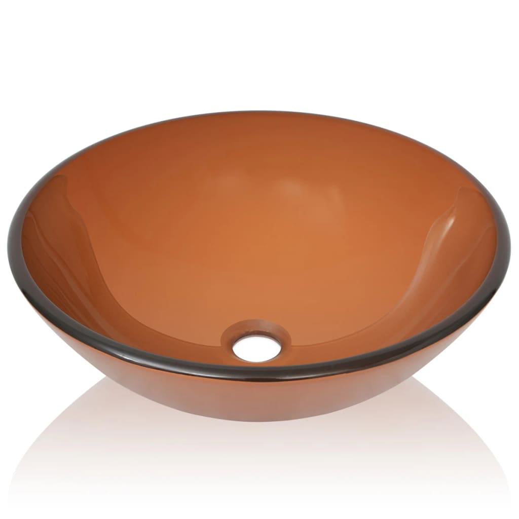 Argent Glass Countertop Basin