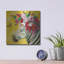 Art mural en métal «Yellow Zebra» par Heather-1307523954