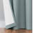 Eclipse Blackout Curtains, Pembroke Faux Linen Grommet Window Curtains, 95 in long x 42 in wide, Thermal Insulated and Noise Reducing Curtains for Living Room, Bedroom or Media Room, 2 Curtain Panels, Stormy Blue-90147502-90147507