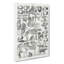 Study Of Mammals LXX by Oliver Goldsmith - Wrapped Canvas Print-55341048