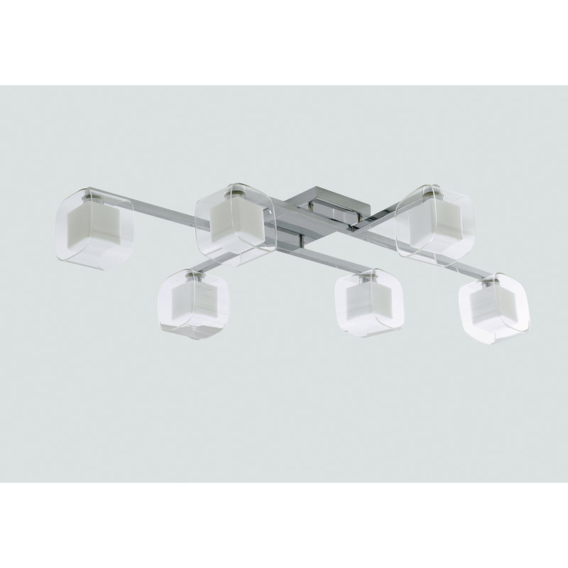 Fermin Glass Semi Flush Mount
