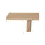 Console en bois massif 86 po Shenade