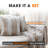 Square Faux Fur Pillow Cover & Insert-92172916-92172922