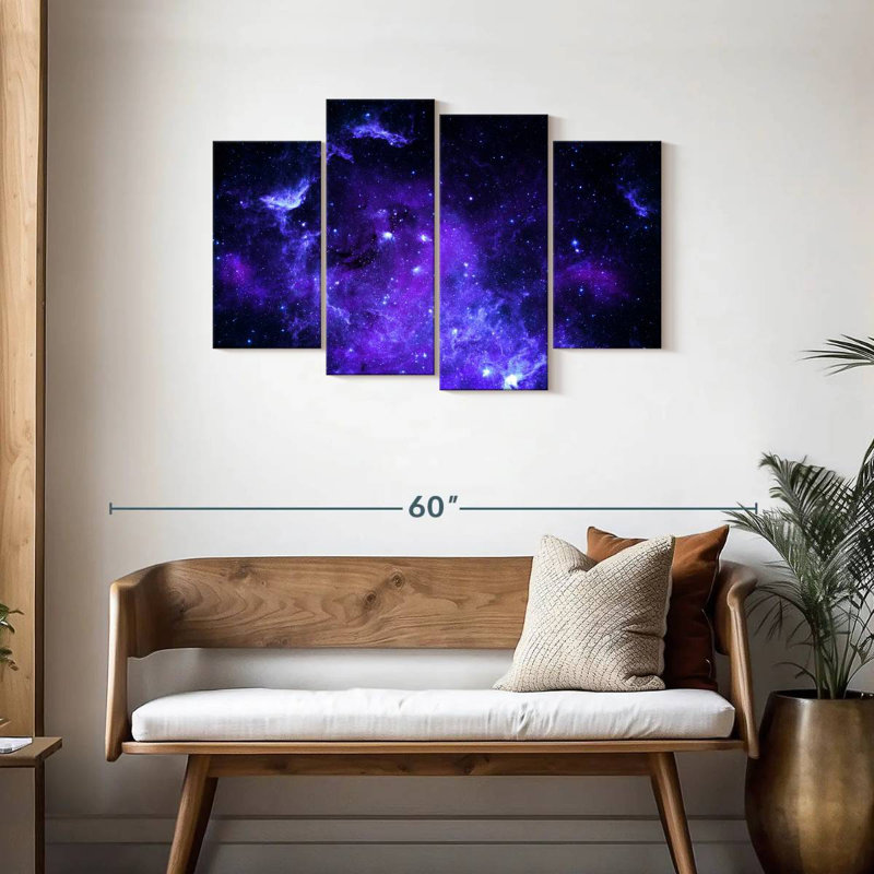 Oberle Galaxy Starfield, H 27 po x l 43 po