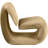 Koco Velvet Accent Chair-1509065718