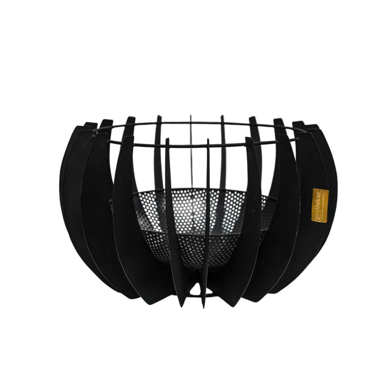 Round Steel Wood Burning Fire Pit