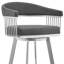Tabouret de bar pivotant en similicuir Mod-532434696-532434677