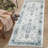 Oriental Machine Washable Rugs Vintage Floral Area Rug for Living Room Bedrooms Non Slip Rugs for Playroom Office Kitchen-1430965403