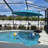 132'' Cantilever Blue Umbrella without Base-86854398