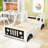 Car-Shaped Bed With Wheels And Sturdy Wooden Frame-114308684-114308682