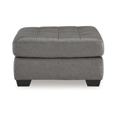 Lairi Vegan Leather Ottoman