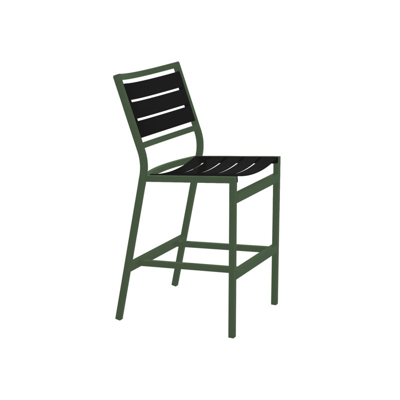 Tabouret de bar 28 po Cabana Club, Obsidienne, Obsidienne