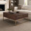 Table basse - Taupe - Style transitionnel