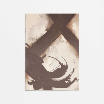 Tourbillon abstrait de Sienne I