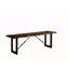 Banc en métal 1pc