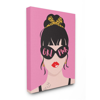 " Punk Rock Fashion Girl Power Phrase Pop Art " by Angela Nickeas