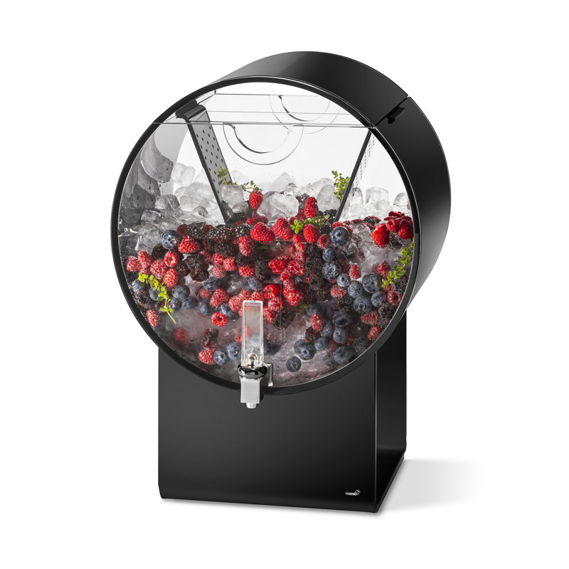 Distributeur de boissons Lucid, H 18,5 po x l 15 po x P 23 po, Noir