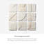 Trevino 4x4 Carved 3D Satin Basalt Stone Tile-1074652744